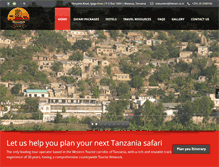 Tablet Screenshot of masuminsafaris.com